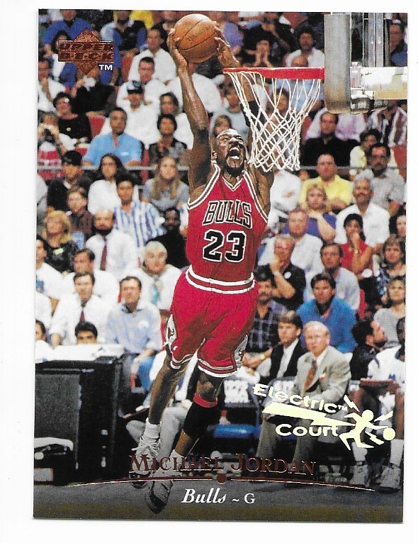1995-96 Upper Deck Electric Court Michael Jordan Parallel #23