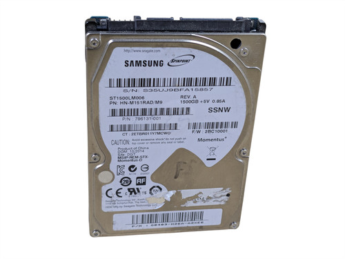 Samsung 1,5TB HDD 2,5" Spinpoint ST1500LM006 SATA Laptop HDD Festplatte