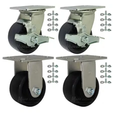 MAPP CASTER 146UIRB420-TOOLBOX Tool Box and Job Box Casters, 4 Polyurethane