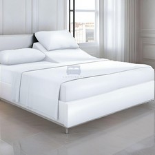 Top Split King Sheets Set for Adjustable Bed - 4 Piece Sleep Number Bed Sheet...