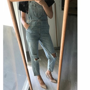 h and m denim jumpsuit