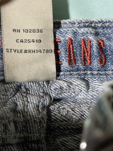 Baby Guess Authentic Denim Faded Blue Jeans With Adjustable Waist Size 18 Month - Picture 6 of 8