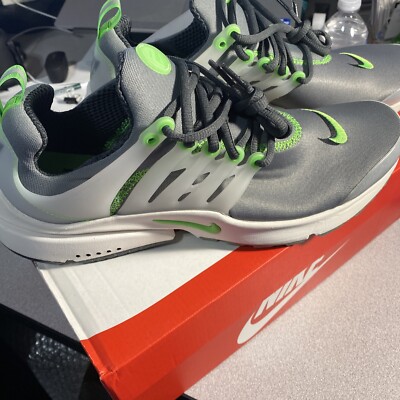 Size 11 - Nike Air Presto PRM Gray/Green/White Halloween With Box Beautiful Shoe