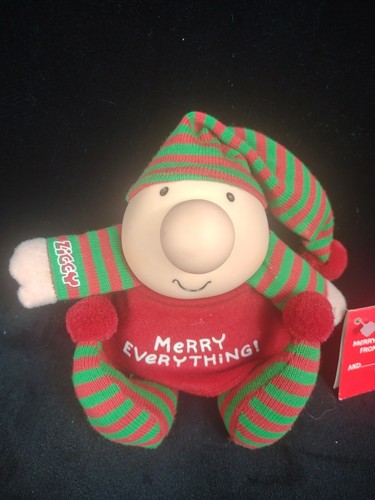 Ziggy Merry Everything Weihnachten Puppe Plüsch Vintage Tom Wilson 1988 mit Etikett 6 Zoll - Bild 2 von 10