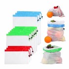 Premium Reusable Mesh Produce Bag, Eco-Friendly Grocery Shopping Storage, 3 size