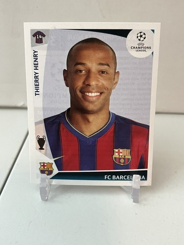 Thierry Henry #361 2009 Panini UEFA Champions League Sticker card