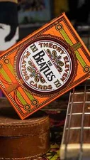The Beatles Playing Cards Orange New Deck