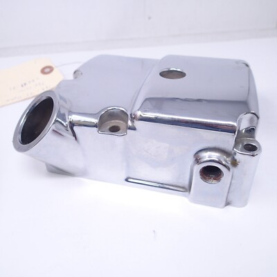 な専用 Harley Davidson Dyna transmission top cover 34469-01 chrome