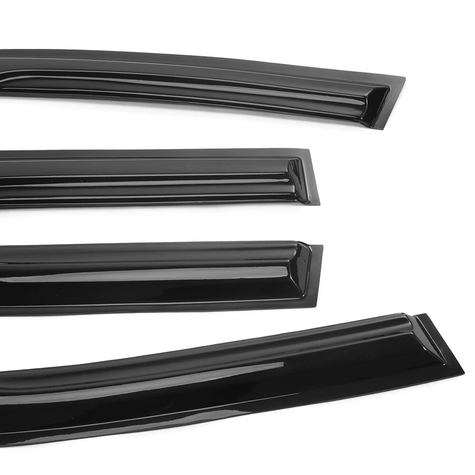 Viseiras de janela genuínas para Honda CR-V 4 portas 2012-2017 defletor de vento chuva sol - Imagem 4 de 4