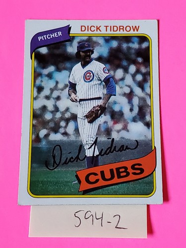 1980 TOPPS BASEBALL TRADING CARDS 541-726 YOU PICK FREE SHIPPING 50% 2 OR MORE - 第 76/229 張圖片