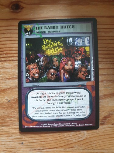 Dredd: The Card Game CCG - Scenes - Round Table Productions - 1999 - Various - Picture 28 of 31