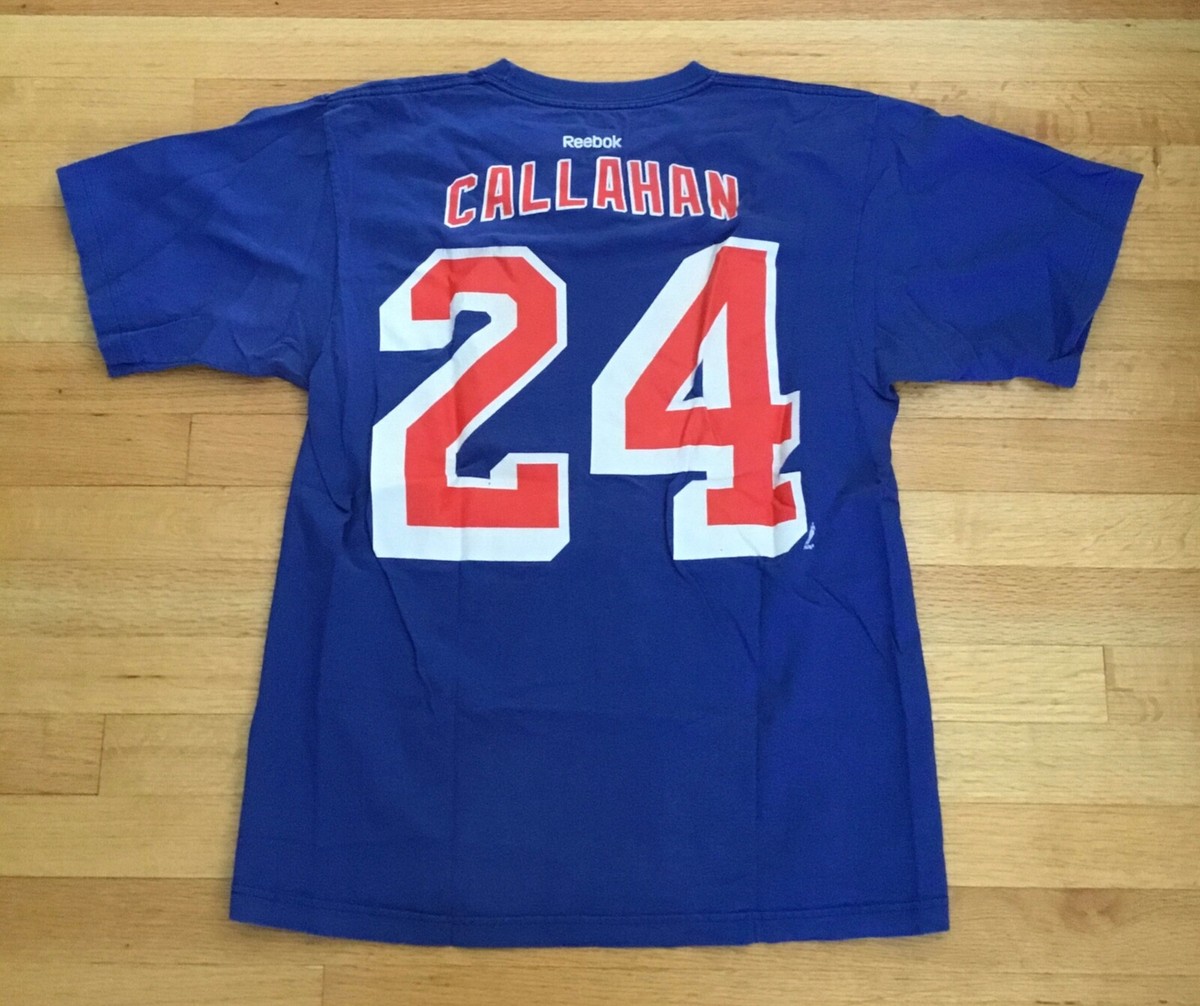 Maillot De Hockey New York Rangers #24 Ryan Callahan – Occasion Taille 54, édition 85e Anniversaire