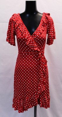 polka dot wrap dress uk