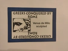 PERSPECTIVE Time Line Game 1992 used GREEKS CONQUERED World History free ship