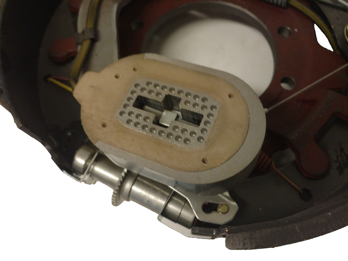 2PCS 12-1/4x3-3/8" 10K GD Electric Backing Plate 10000 Trailer - Foto 9