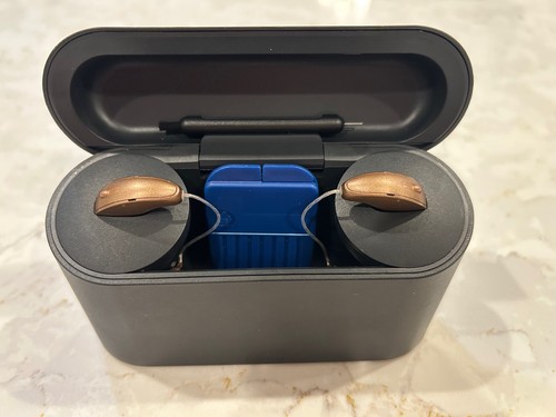 Starkey Genesis AI 24 rechargeable bluetooth ITE hearing aids 1 year old - Picture 8 of 8