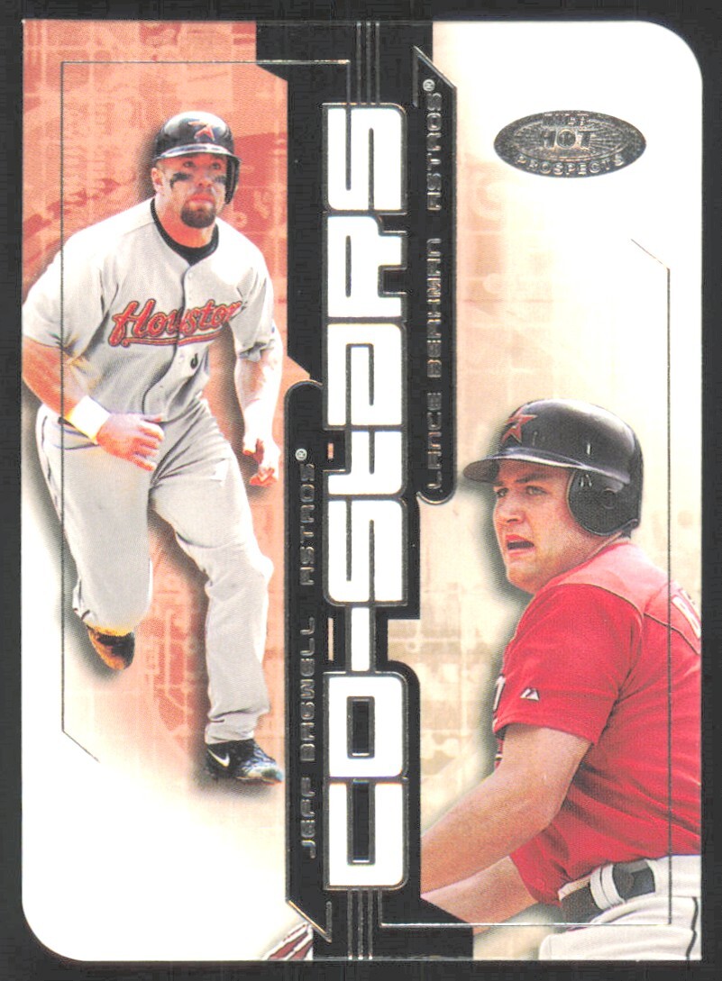 2002 Fleer Hot Prospects Co-Stars Jeff Bagwell Lance Berkman #8CS
