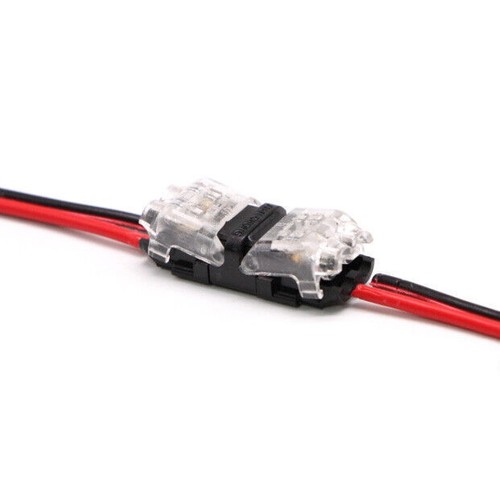 10A Solderless LED Strip Connector 1pin 2pin Direct T-shape Cross Clip Wire - Picture 9 of 23
