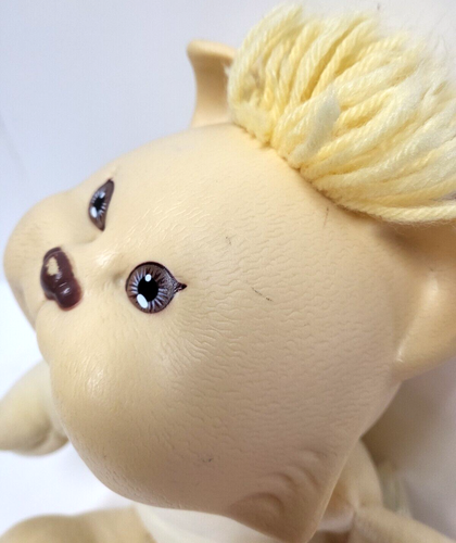 Vintage 1983 Cabbage Patch Kids Koosas Kitty Cat Brown Eyes Blond Hair - Picture 5 of 12