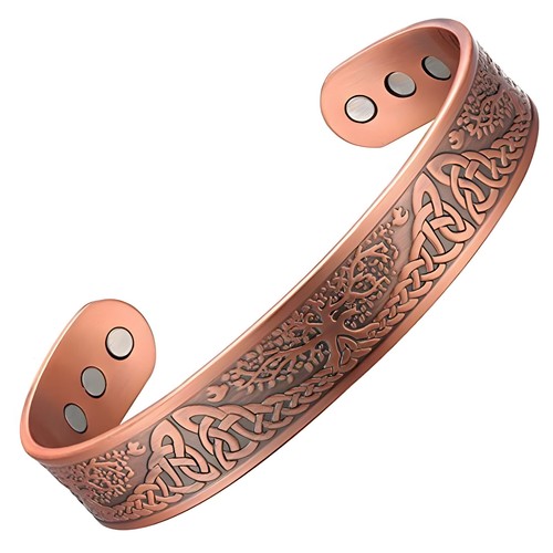 Kupfer Magnet Armband Kette Glied Vintage Stil Klasse Mode Herren Damen Geschenk - Bild 28 von 45