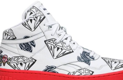 Reebok Men\'s BBC Ice Cream FW7501 - White/Red SZ 4 Reebok BB4600 BBC Ice Cream Men main image 3