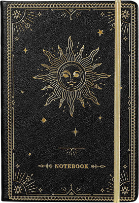 Ruled Notebook/Journal   Premium Thick Paper Faux Leather Classic Writing Notebo