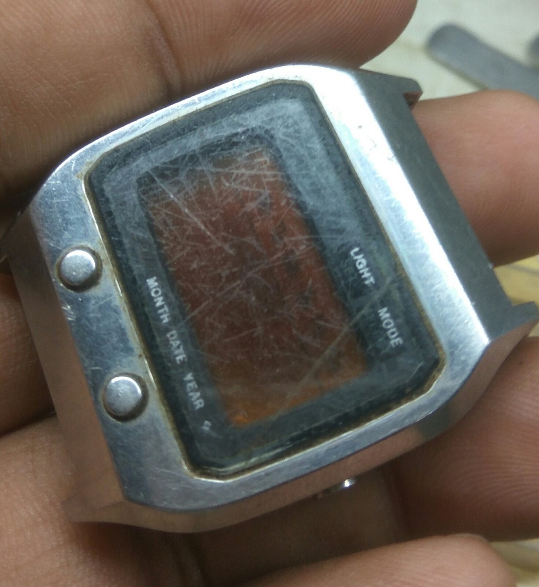 SEIKO 0674-5000 セイコーデジタル ボンドウォッチ 【ジャンク】 セイコー 0674-5000 ジャンク品 - メルカリ