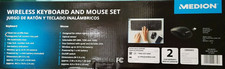 Wireless Keyboard and Mouse BY MEDION
