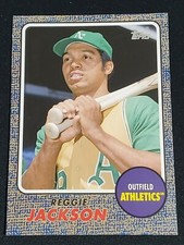 Reggie Jackson 2021 Topps Update Cards That Never Were Blue Parallel Athletics