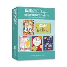 Birthday Card Set (Style B)- 10ct.
