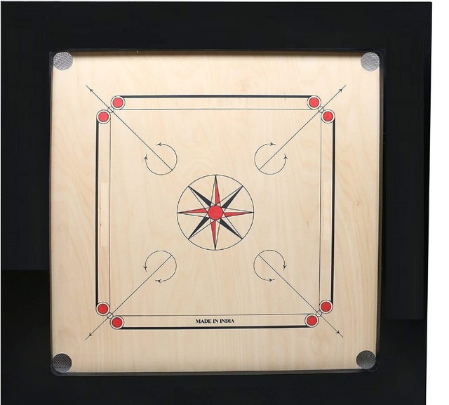 Club Size Carromboards 3 Inch Border 6 mm ply International quality Matte Finish Club Size Carromboards 3 Inch Border 6 mm ply International quality Matte Finish