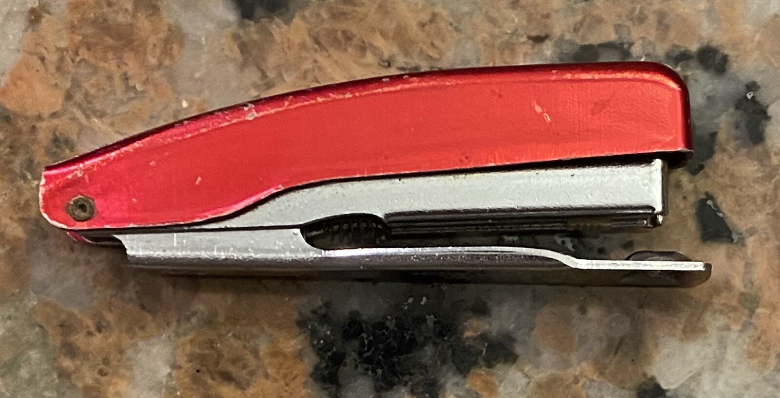 Vintage Red Rexel Bambi Mini Small Stapler  No 25 Staples