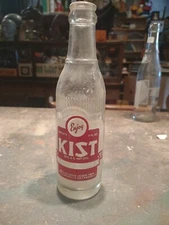 Vintage KIST BEVERAGES Soda Bottle Empty 7 Ounce Knoxville Tennessee ACL