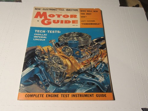 Motor Guide May 1957 Tech Tests