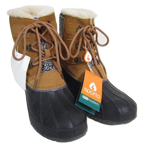 🆕 NEW! Sporto Adele GENUINE LEATHER Fur 