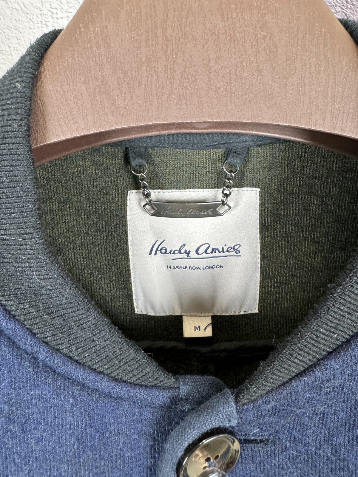 FILA Giacca bomber lana Hardy Amies 14 Savile Row London