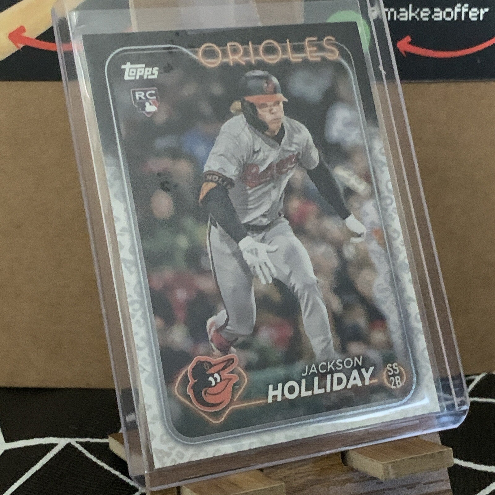 Jackson Holliday 2024 Topps #697 All-Star Game Rookie Variation RC Orioles