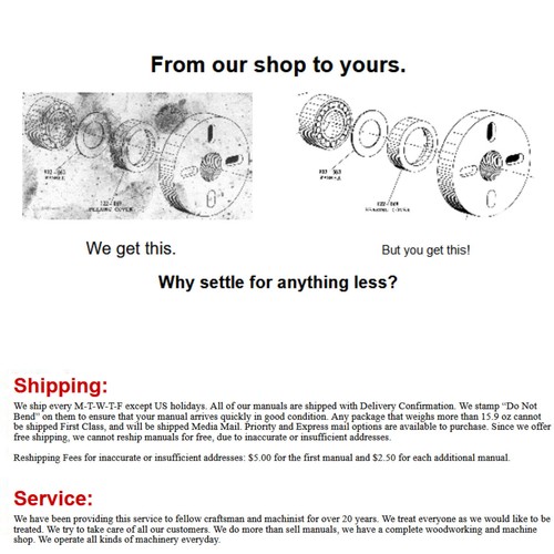 CLAUSING Colchester 15" 8000 Series Metal Lathe Operating & Parts Manual 0152 - Picture 4 of 9