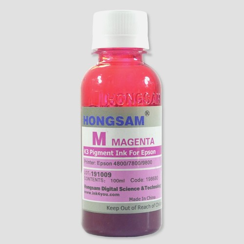 HONGSAM Druckertingen Pigmenttinte für EPSON 9800 Drucker|100ml|9 Farben| - Bild 11 von 13