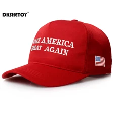 Trump 2024 MAGA RED Hat 45-47 President Make America Great Again Baseball Cap