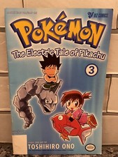 Pokemon the Electric Tale of Pikachu 3 Viz 1999 Comic 8.0 VF