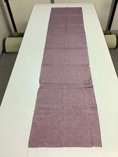 Japanese Vintage Kimono Fabric cloth Boro silk purple Tradition Dirt 61.4x14.1in