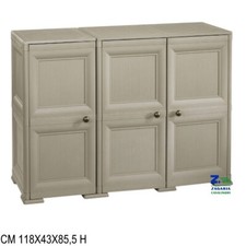 ARMADIO MOBILE OMNIMODUS 2 MODULI 3 ANTE CHIUSE TALPA