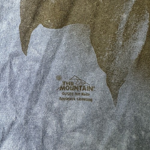 Vintage The Mountain Wolf T-shirt Size 3XL Short Sleeve Mens Animal Tie Dye Y2k - Picture 6 of 8