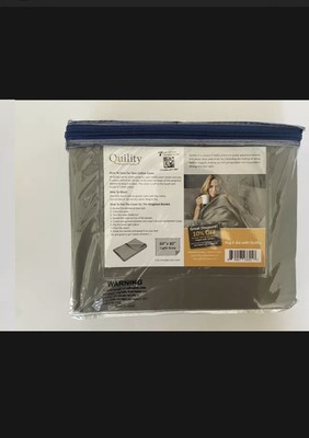 Quility Premium Removable Cotton Cover for Weighted Blanket 60" x 80