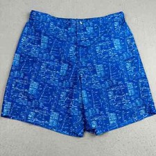Southern Tide Men's Medium Swim Trunks SkipJack Board Shorts Boat Blue Lined
