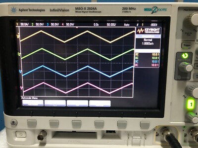 Agilent/Keysight MSOX2024A 200MHz, 2GSa/s, 4+8 Channel Mixed
