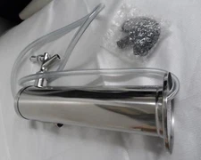 NEW OLMSTEAD 153 CHROME FINISHED SINGLE HEAD 12" BEER TOWER