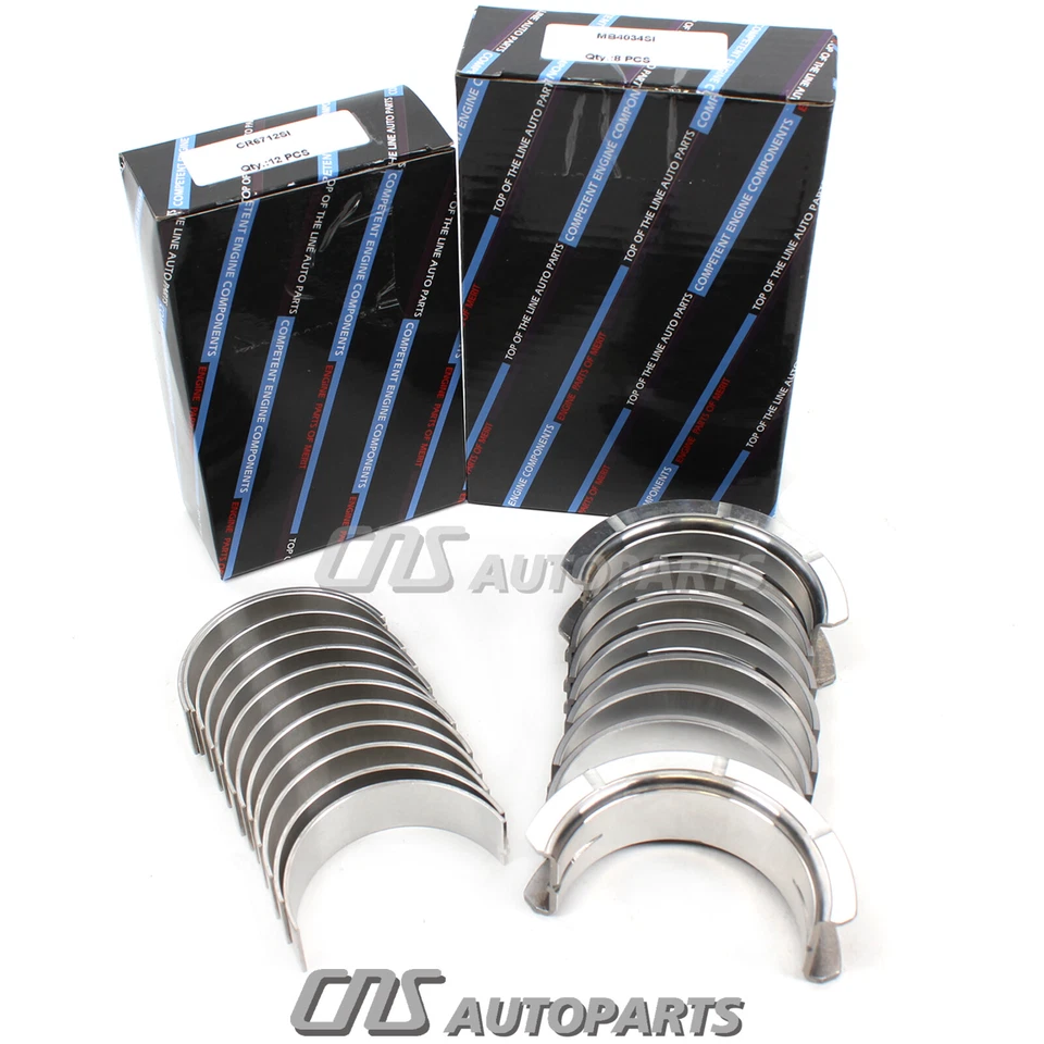 STD Main Rod Bearings Fits Ford Mustang Windstar Thunderbird Mercury 3.8 4.2 OHV - Image 3 of 3