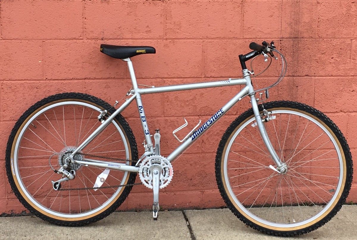 Bridgestone MB-3 18 in Mtn City Bike Silver Ritchey | eBay
